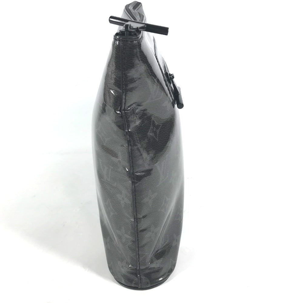 LOUIS VUITTON Clutch bag M63373 Plastics, Leather black Monogram Eclipse Glaze, Japan, Tokyo, Shinjuku Isetan Exclusive Pochette Cosmos mens