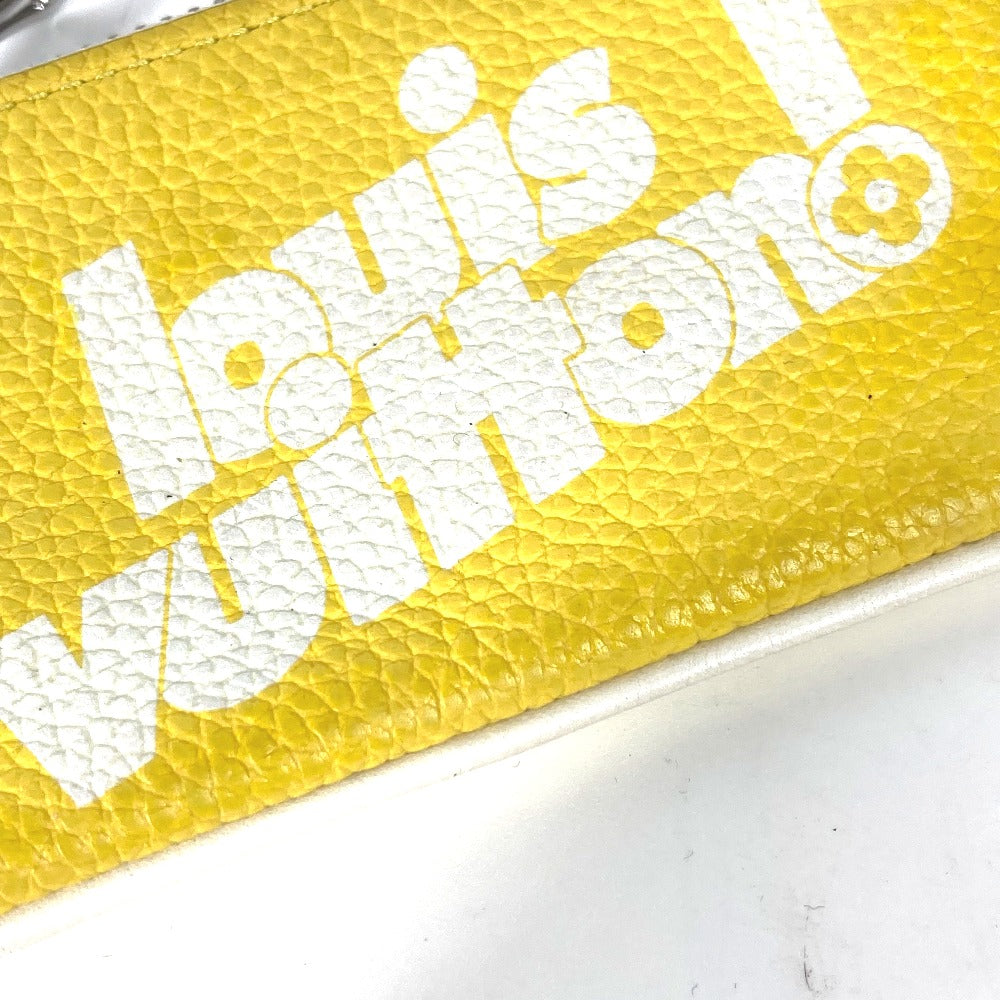 LOUIS VUITTON Coin case M80845 leather yellow Everyday LV Pochette Cre mens