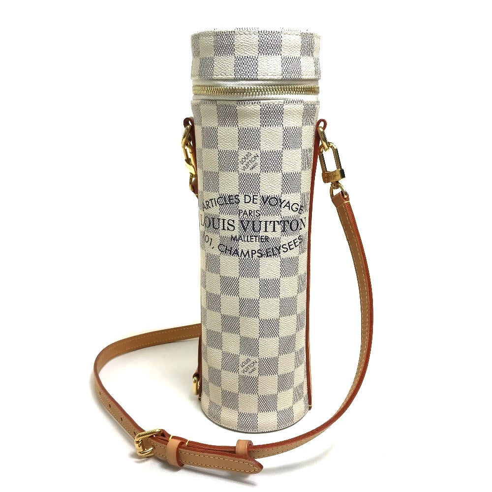 LOUIS VUITTON Other miscellaneous goods GI0373 Damier Azur Canvas white Shoulder Bag Cool bag, crossbody Porte Buteil bottle holder Women(Unisex)
