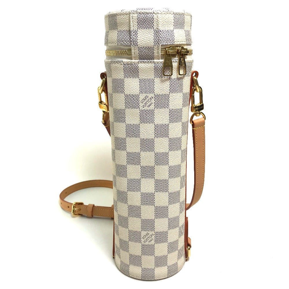 LOUIS VUITTON Other miscellaneous goods GI0373 Damier Azur Canvas white Shoulder Bag Cool bag, crossbody Porte Buteil bottle holder Women(Unisex)