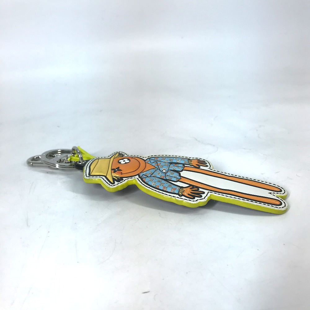 LOUIS VUITTON key ring MP2922 leather multicolor LV Friends Monogram Porto Cre LV Scarecrow mens
