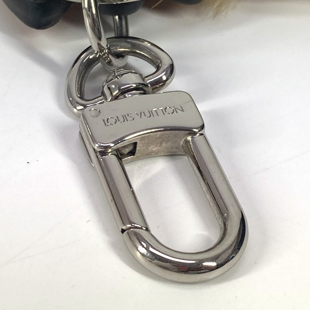 LOUIS VUITTON key ring M00345 Monogram canvas Brown Monogram Portocle Squaral Lis unisex(Unisex)