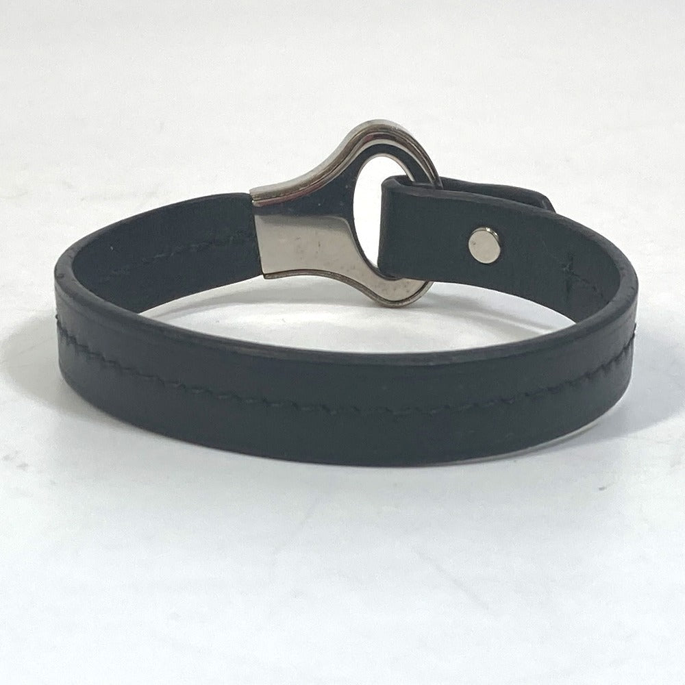 LOUIS VUITTON bracelet M6290 leather black Accessories brasle archive mens