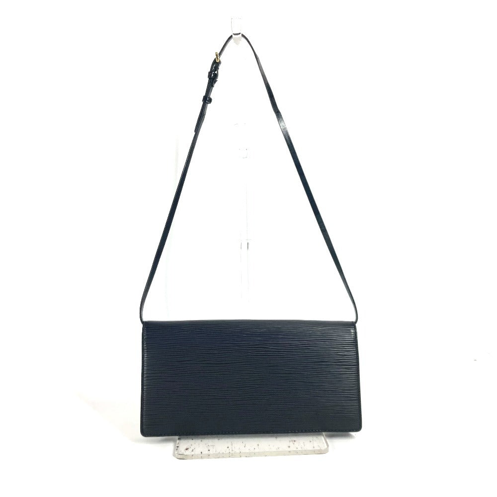 LOUIS VUITTON Shoulder Bag M52732 Epi Leather black Epi Honfleur Women