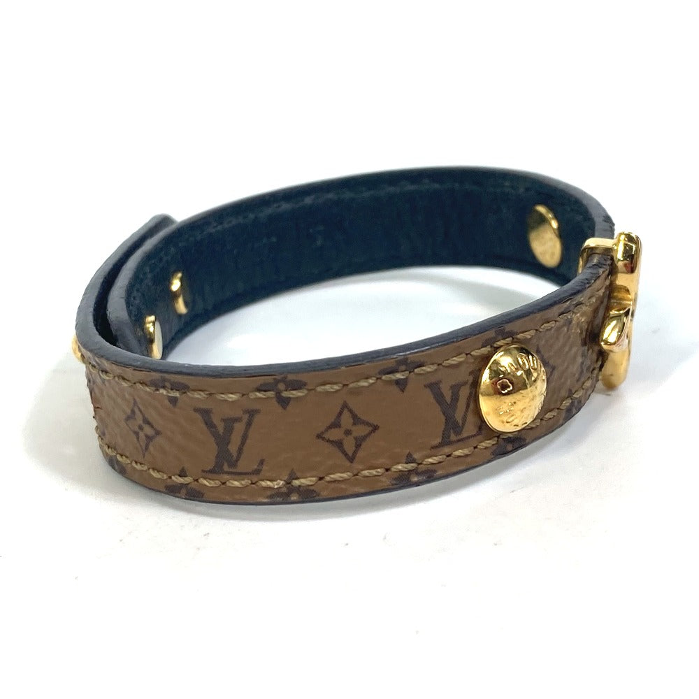 LOUIS VUITTON bracelet M6597F Monogram reverse canvas Brown Accessories Monogram Reverse Bracelet Blooming Women 19