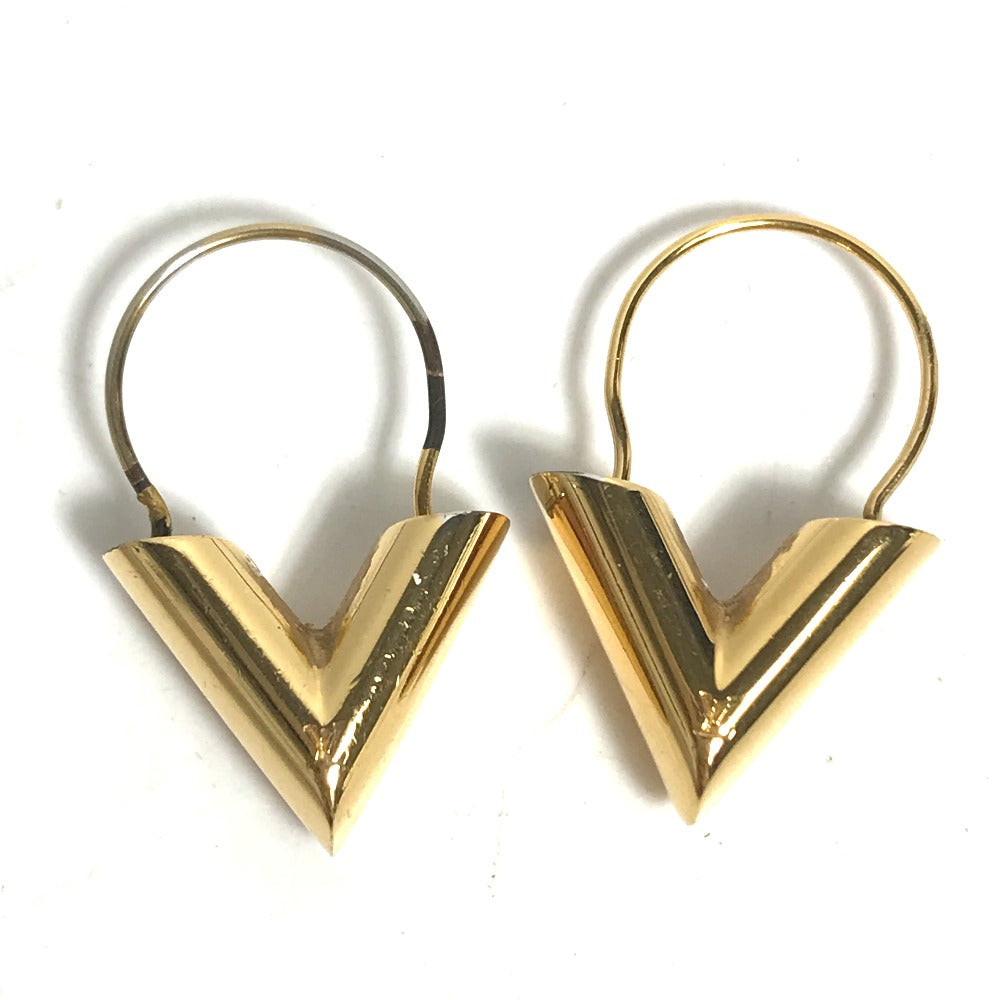LOUIS VUITTON Pierce M61088 metal gold Pierce Essential V Women