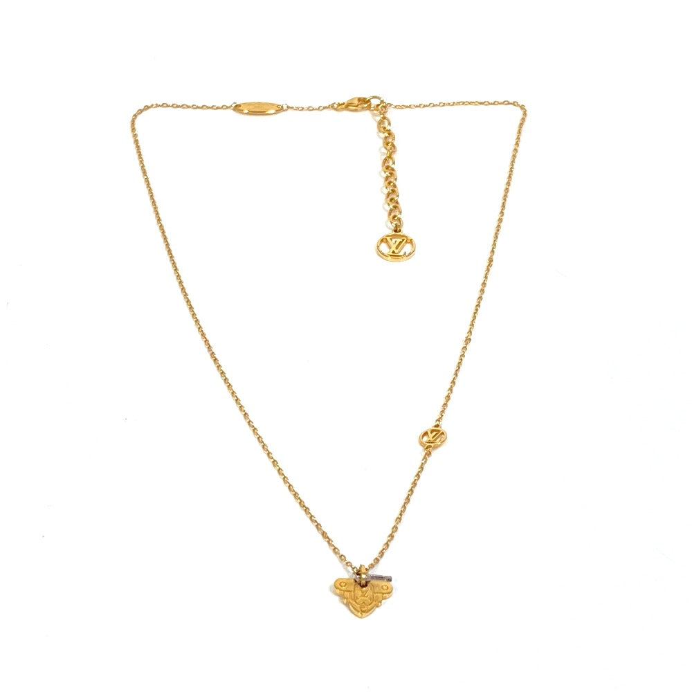 LOUIS VUITTON Necklace M62809 metal gold key motif Necklace Rocky