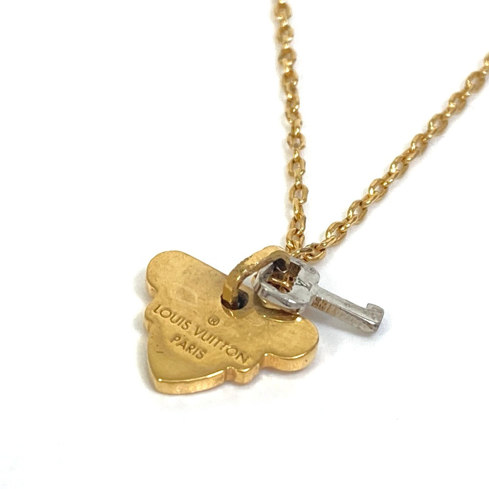 LOUIS VUITTON Necklace M62809 metal gold key motif Necklace Rocky