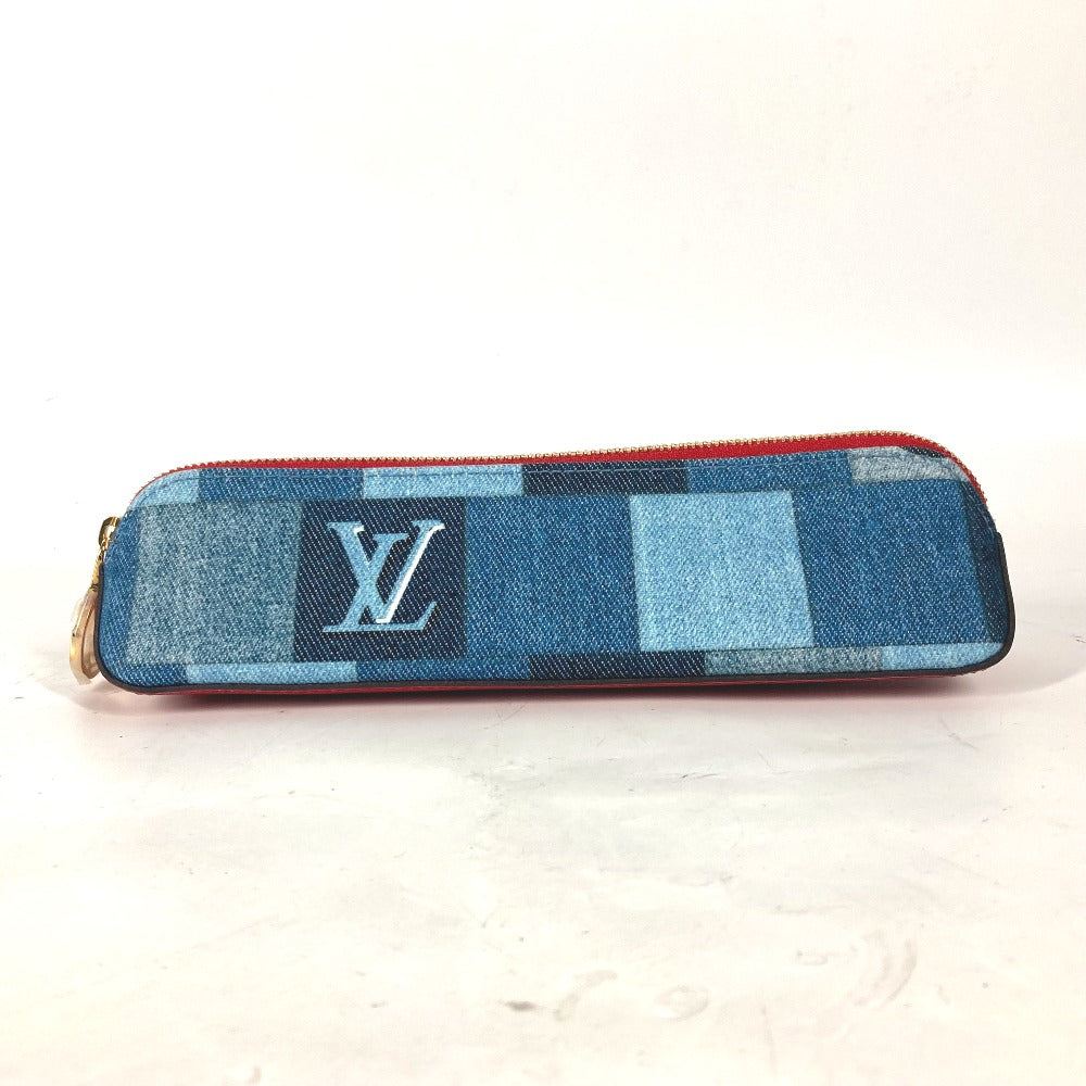LOUIS VUITTON pencil case GI0444 Monogram denim blue Monogram denim Truth Elizabeth Women