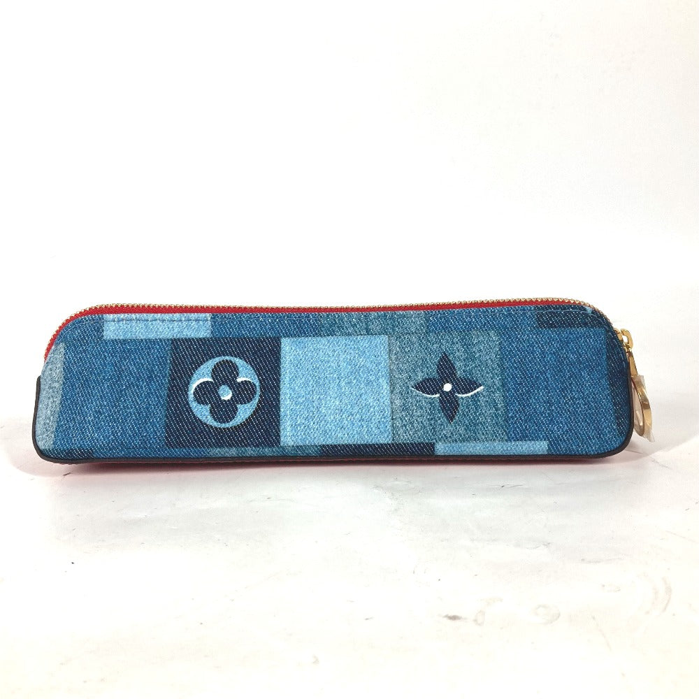 LOUIS VUITTON pencil case GI0444 Monogram denim blue Monogram denim Truth Elizabeth Women
