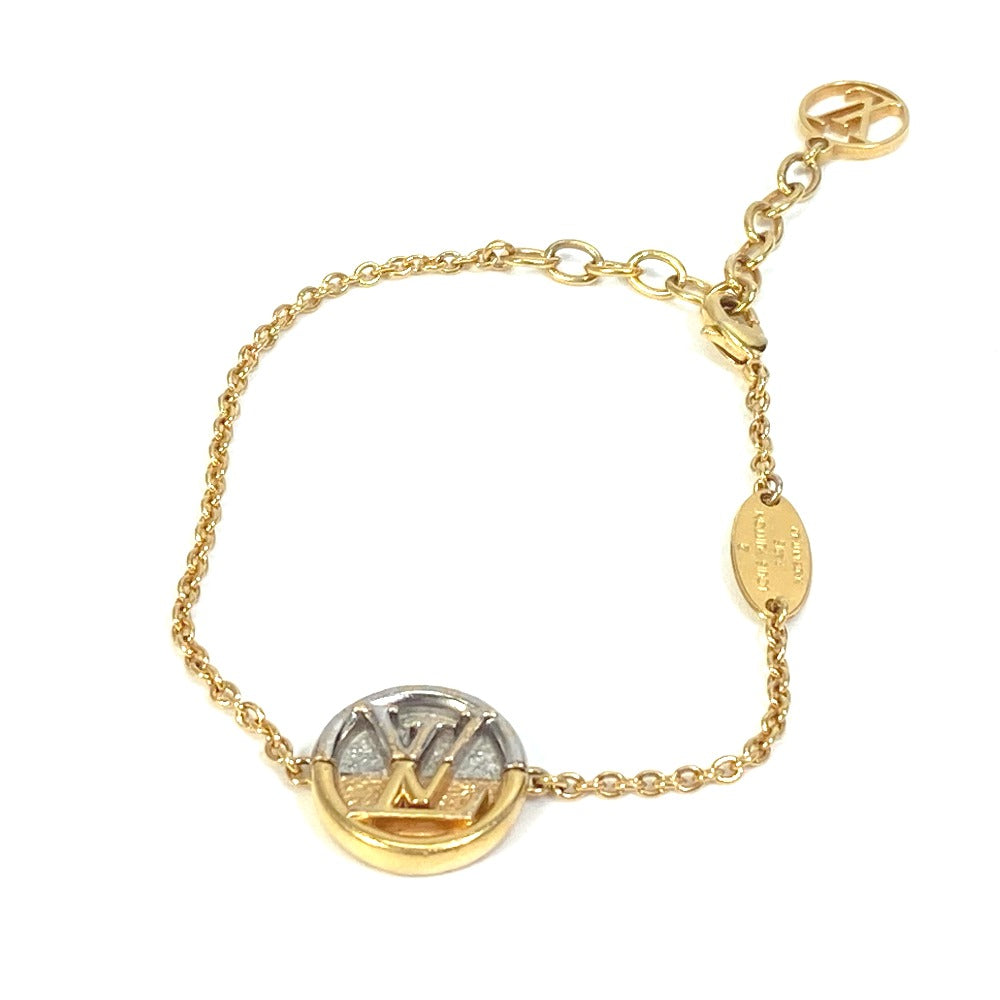 LOUIS VUITTON bracelet M69589 metal gold Bracelet L TO V Women