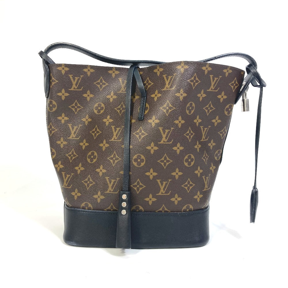 LOUIS VUITTON Shoulder Bag M94542 Monogram canvas, calfskin black Monogram Idol NN14GM Women