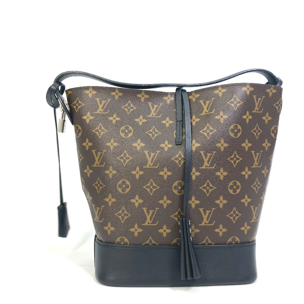 LOUIS VUITTON Shoulder Bag M94542 Monogram canvas, calfskin black Monogram Idol NN14GM Women