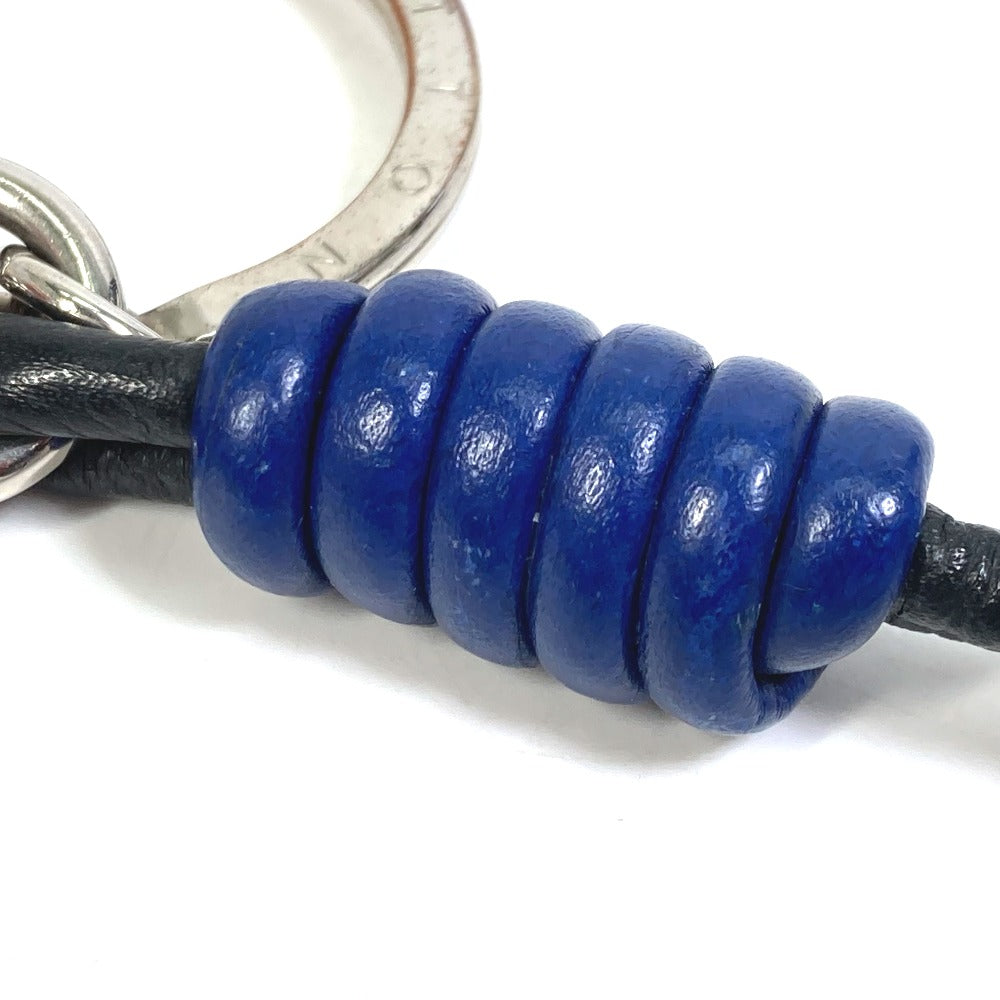 LOUIS VUITTON key ring M61713 leather blue Porto Crenot Rock