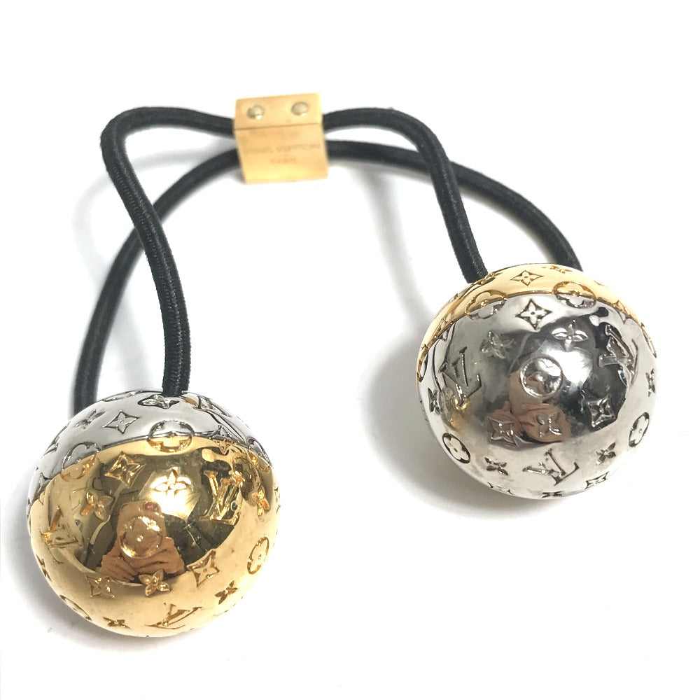 LOUIS VUITTON Hair rubber M80266 metal gold Chou Chou Planet LV Women