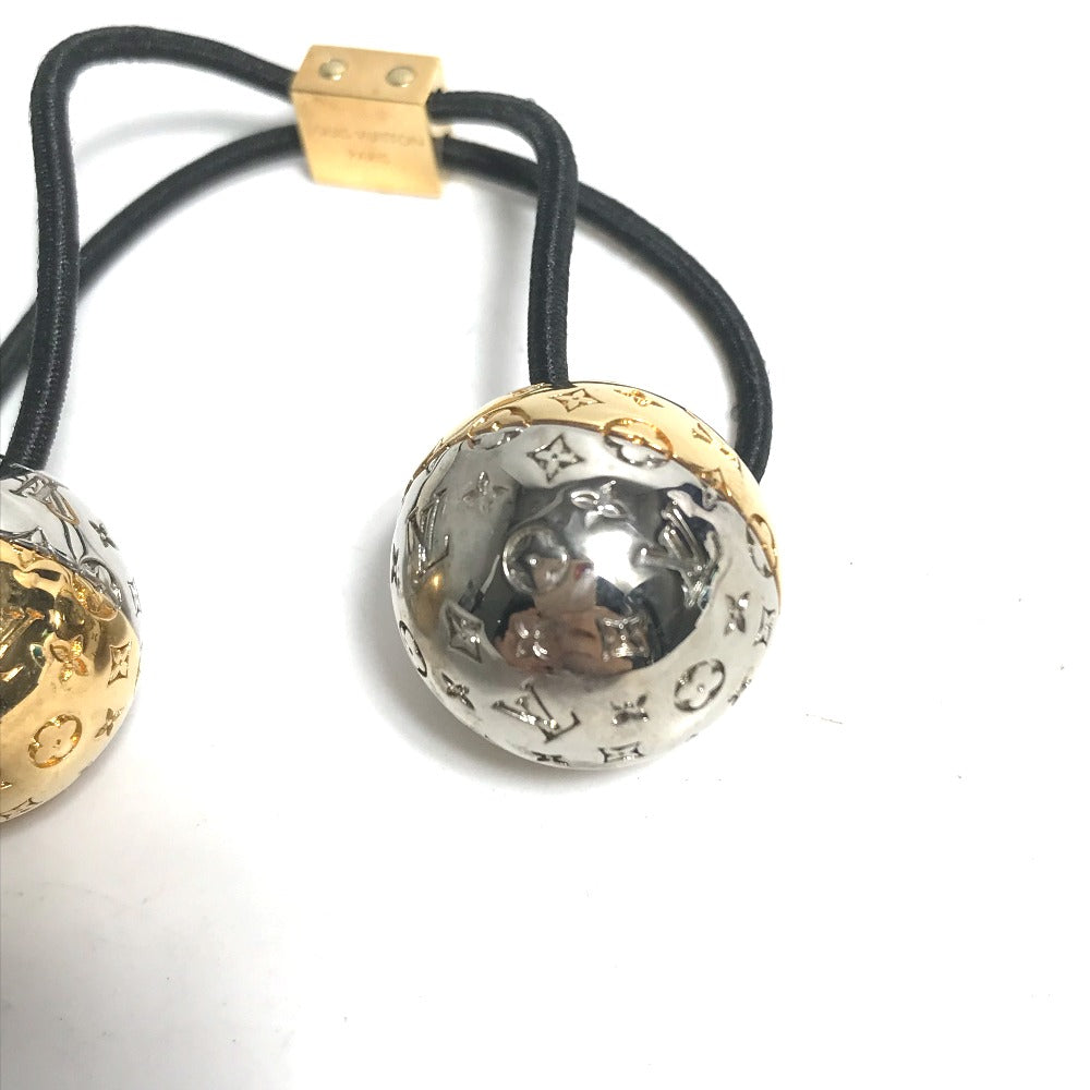 LOUIS VUITTON Hair rubber M80266 metal gold Chou Chou Planet LV Women