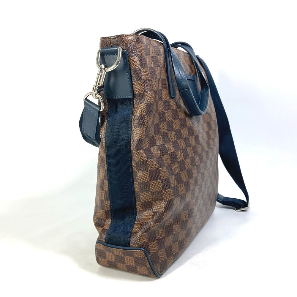 LOUIS VUITTON Tote Bag N41255 Damier canvas Brown Damier Herald mens