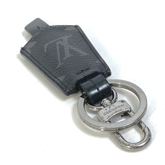 LOUIS VUITTON key ring M63620 Monogram Eclipse Canvas black Monogram Eclipse Porte Cle Cloche Cle