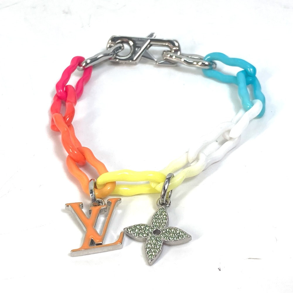 LOUIS VUITTON bracelet M00277 metal multicolor Watercolor Rainbow Bracelet Charm mens L
