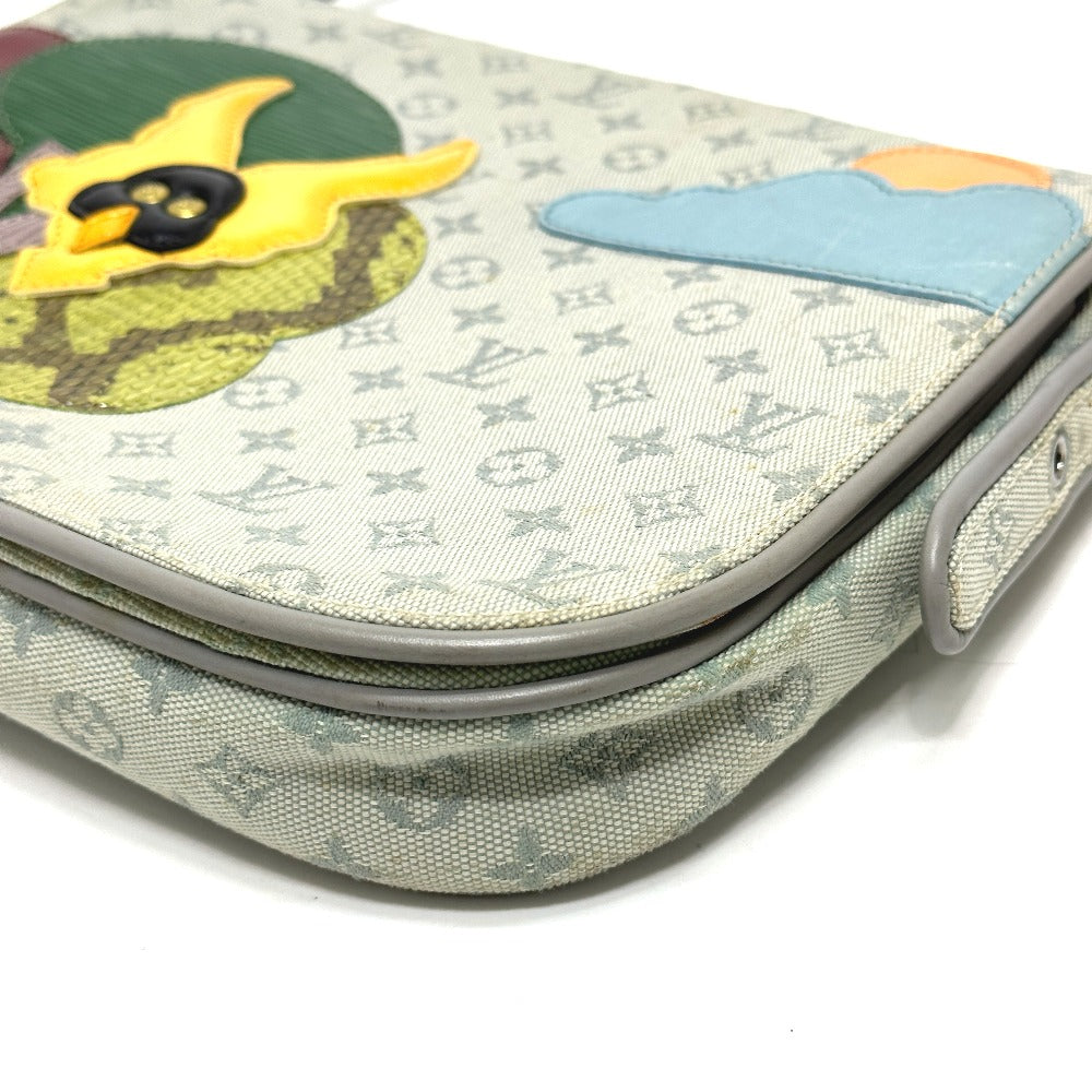 LOUIS VUITTON Shoulder Bag M92279 Monogram mini canvas gray Monogram mini Conte DefÃ© Musette