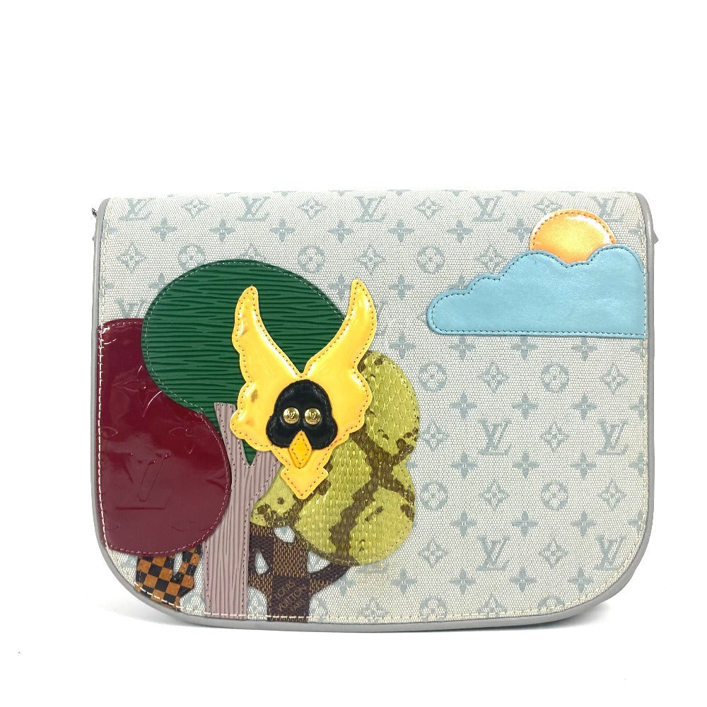 LOUIS VUITTON Shoulder Bag M92279 Monogram mini canvas gray Monogram mini Musette Comte de Fe Women