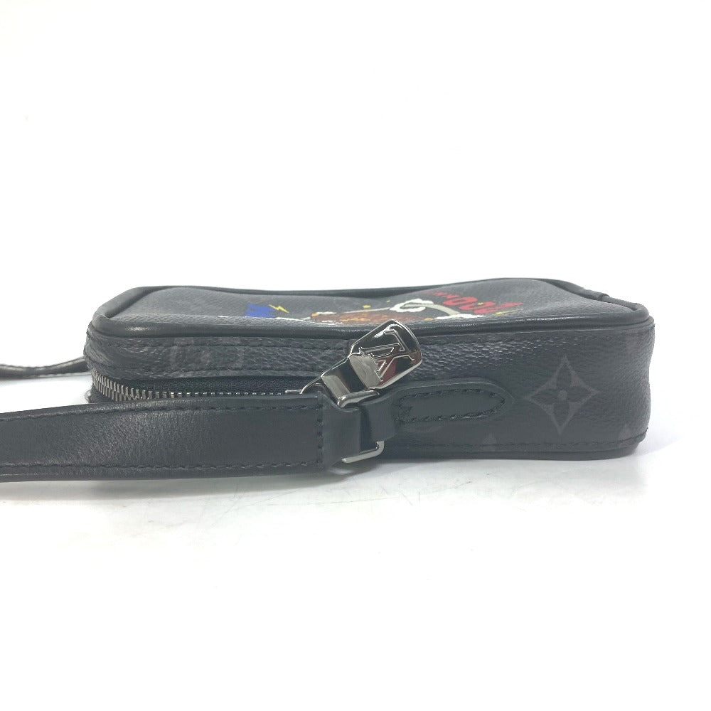 LOUIS VUITTON Shoulder Bag M45928 Monogram Eclipse Canvas black Monogram Eclipse DanubePPM mens