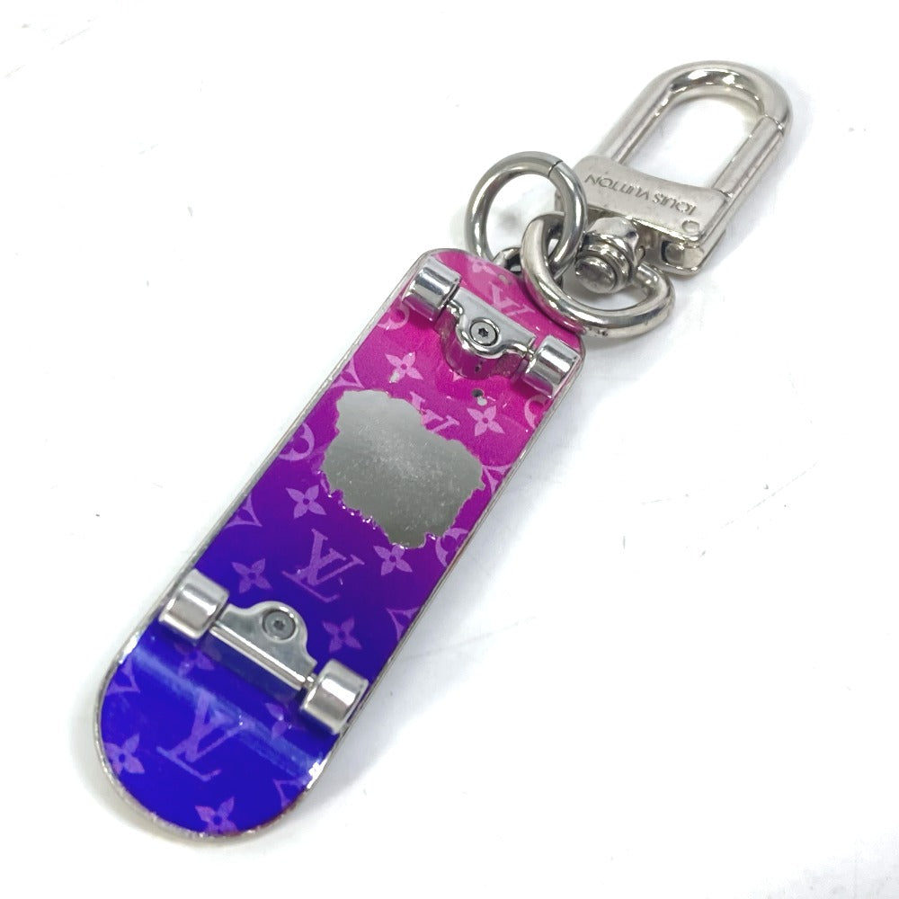 LOUIS VUITTON key ring MP3269 metal black skateboard bijou sack skateboard