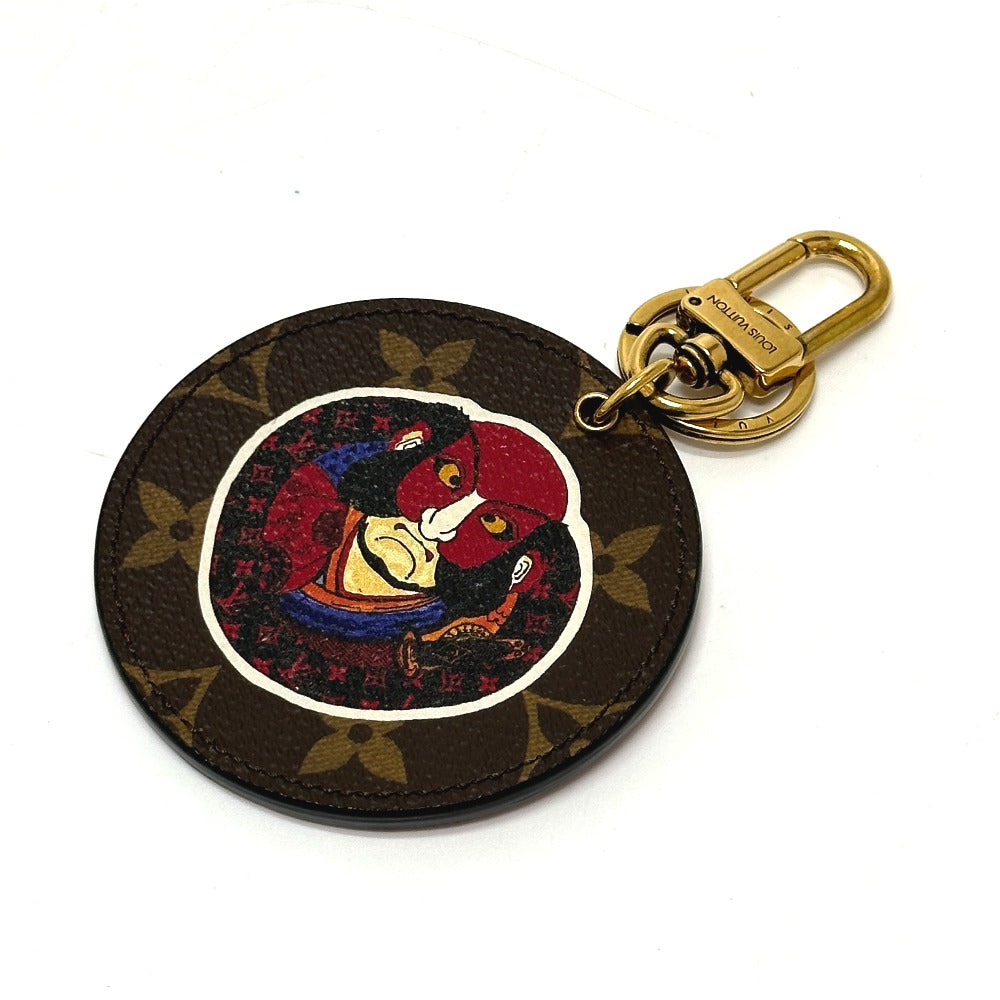 LOUIS VUITTON key ring MP1949 Monogram canvas Brown Monogram Kansai Yamamoto Porto Cray Rustre Women