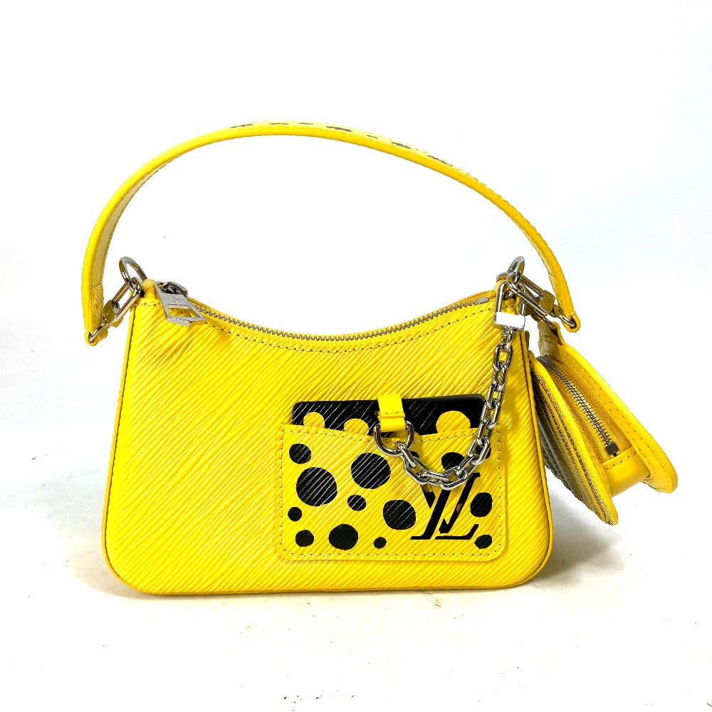 LOUIS VUITTON Handbag M21702 Epi Leather yellow Kusama Yayoi Collaboration LVxYK Malelini
