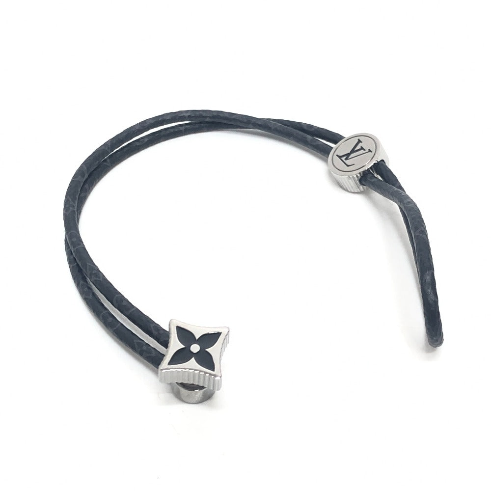 LOUIS VUITTON bracelet M8111 Monogram Eclipse Canvas black Bracelet Catch It mens
