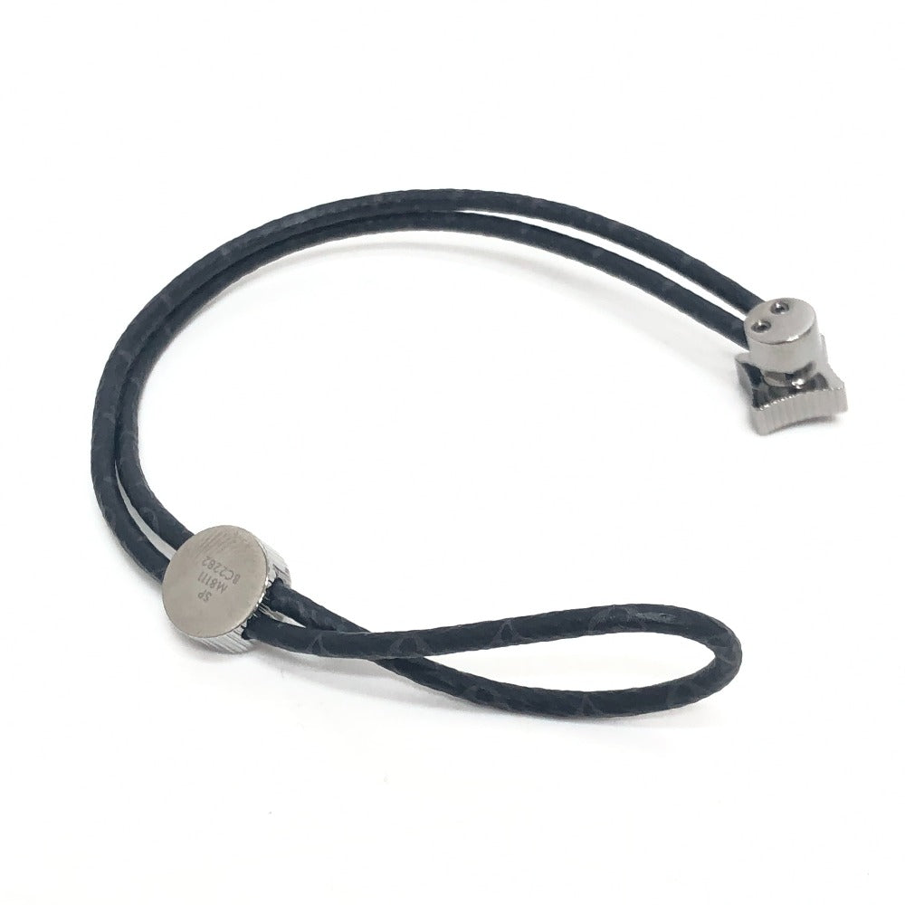 LOUIS VUITTON bracelet M8111 Monogram Eclipse Canvas black Bracelet Catch It mens