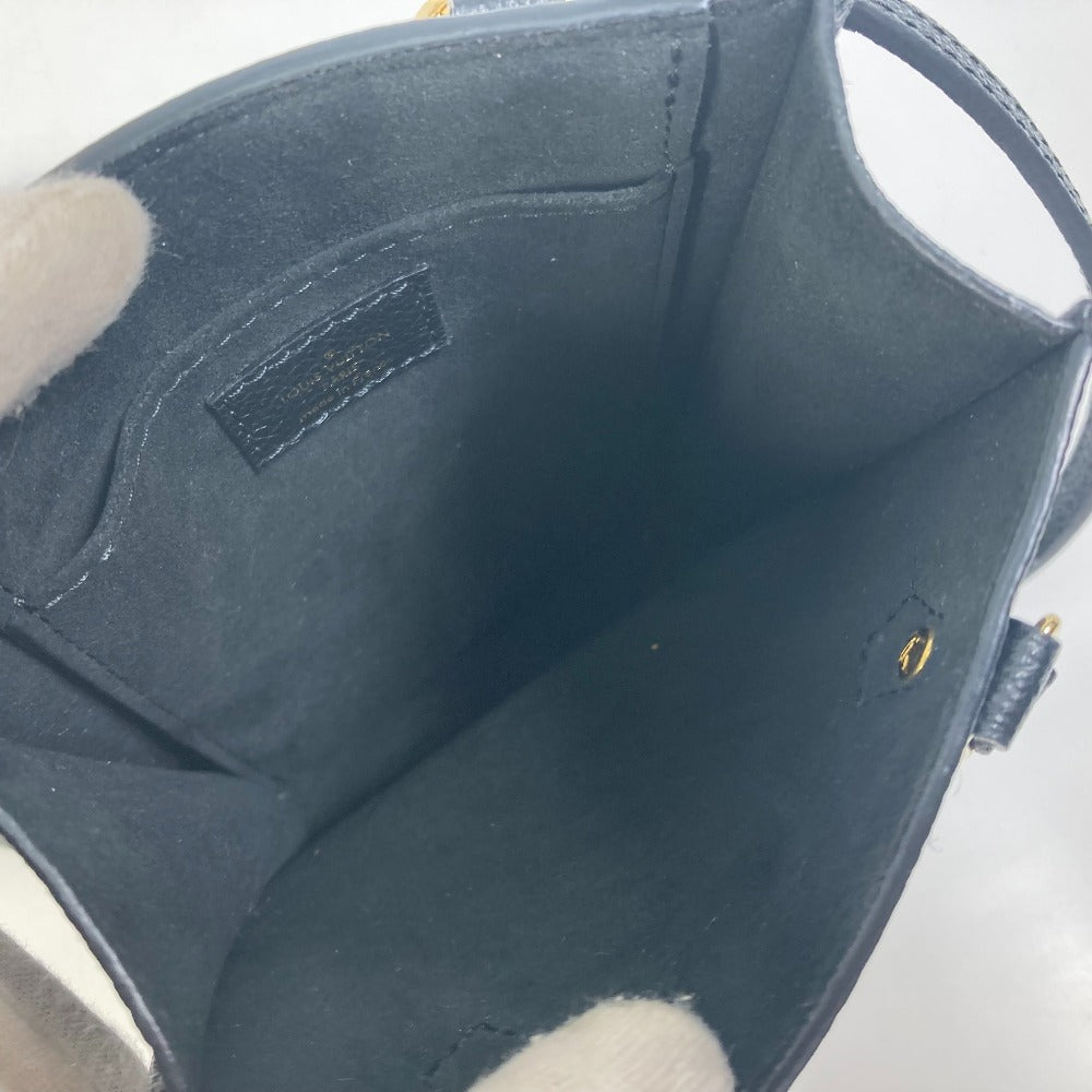 LOUIS VUITTON Shoulder Bag M81416  Monogram Ann Platt Leather black Monogram Ann Platt Petit Sac Plat Women