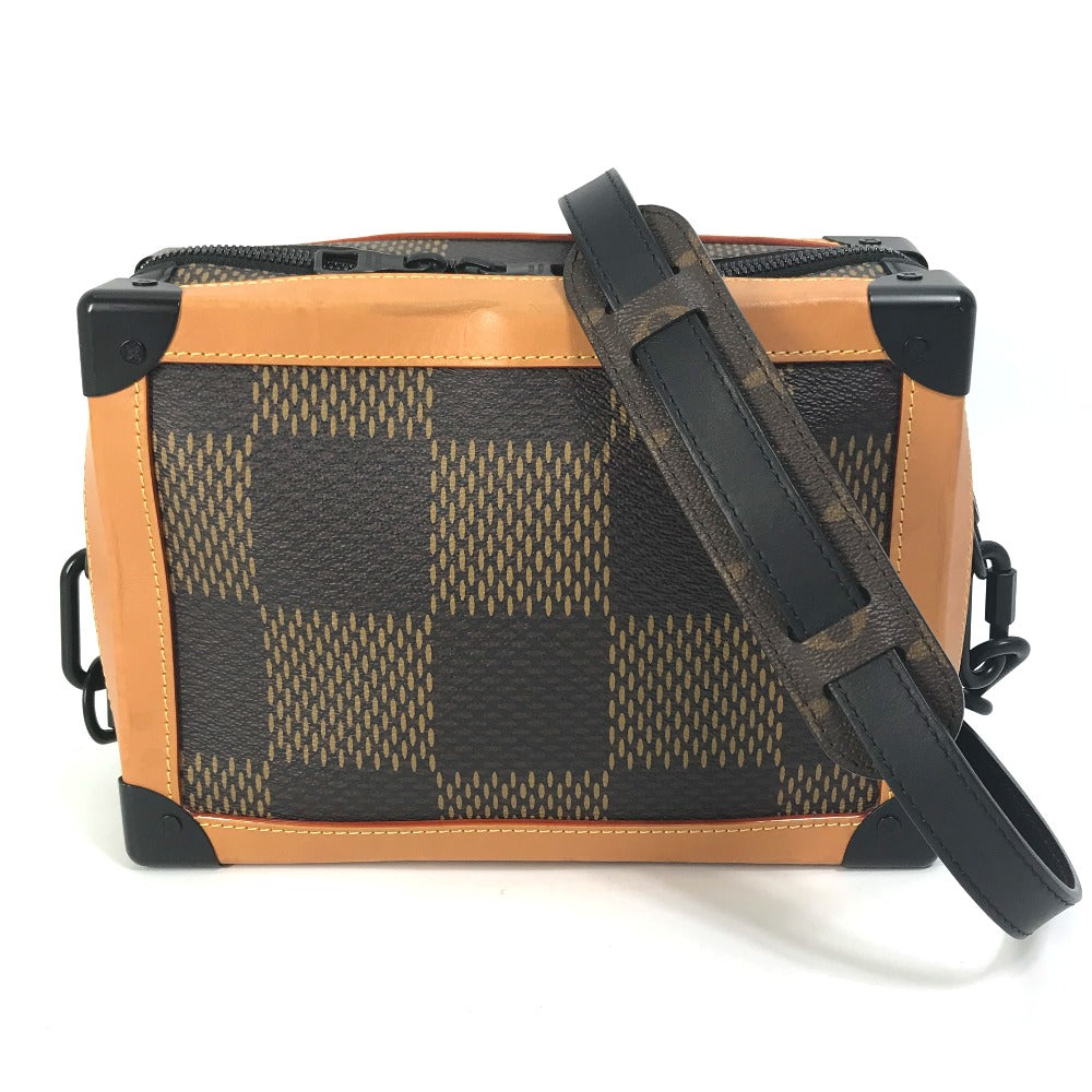 LOUIS VUITTON Shoulder Bag N40381 Damier Giant Canvas Brown Damier Giant NIGO collaboration Soft Trunk mens