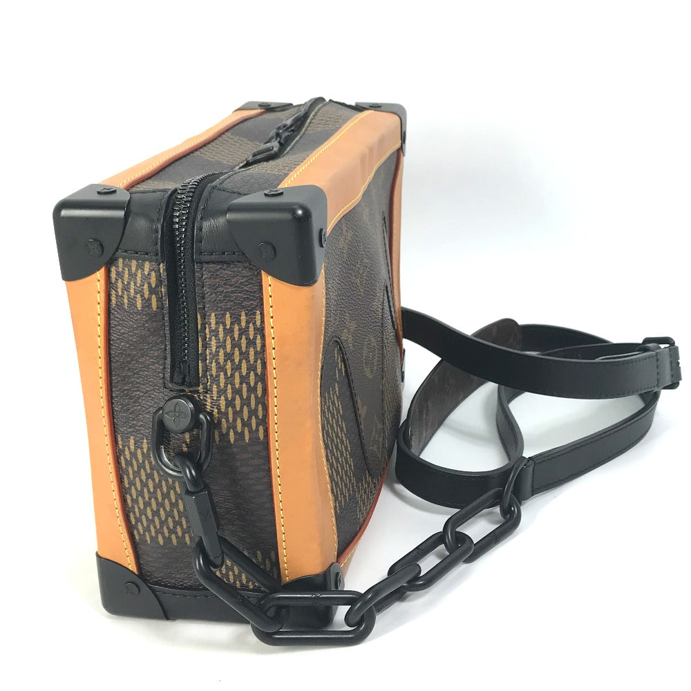 LOUIS VUITTON Shoulder Bag N40381 Damier Giant Canvas Brown Damier Giant NIGO collaboration Soft Trunk mens