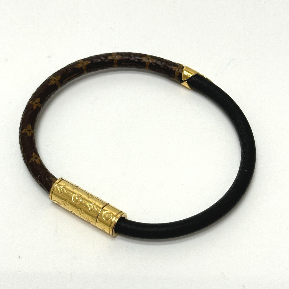 LOUIS VUITTON bracelet M6431F Monogram canvas Brown Monogram Brasle Daily Confidential Women