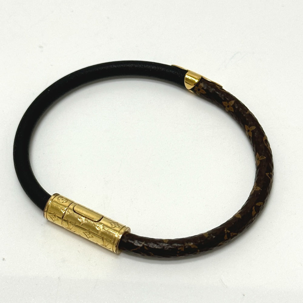 LOUIS VUITTON bracelet M6431F Monogram canvas Brown Monogram Brasle Daily Confidential Women