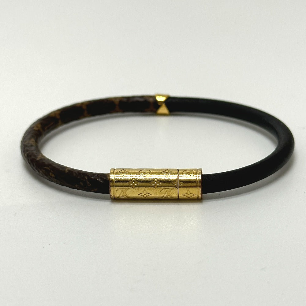 LOUIS VUITTON bracelet M6431F Monogram canvas Brown Monogram Brasle Daily Confidential Women