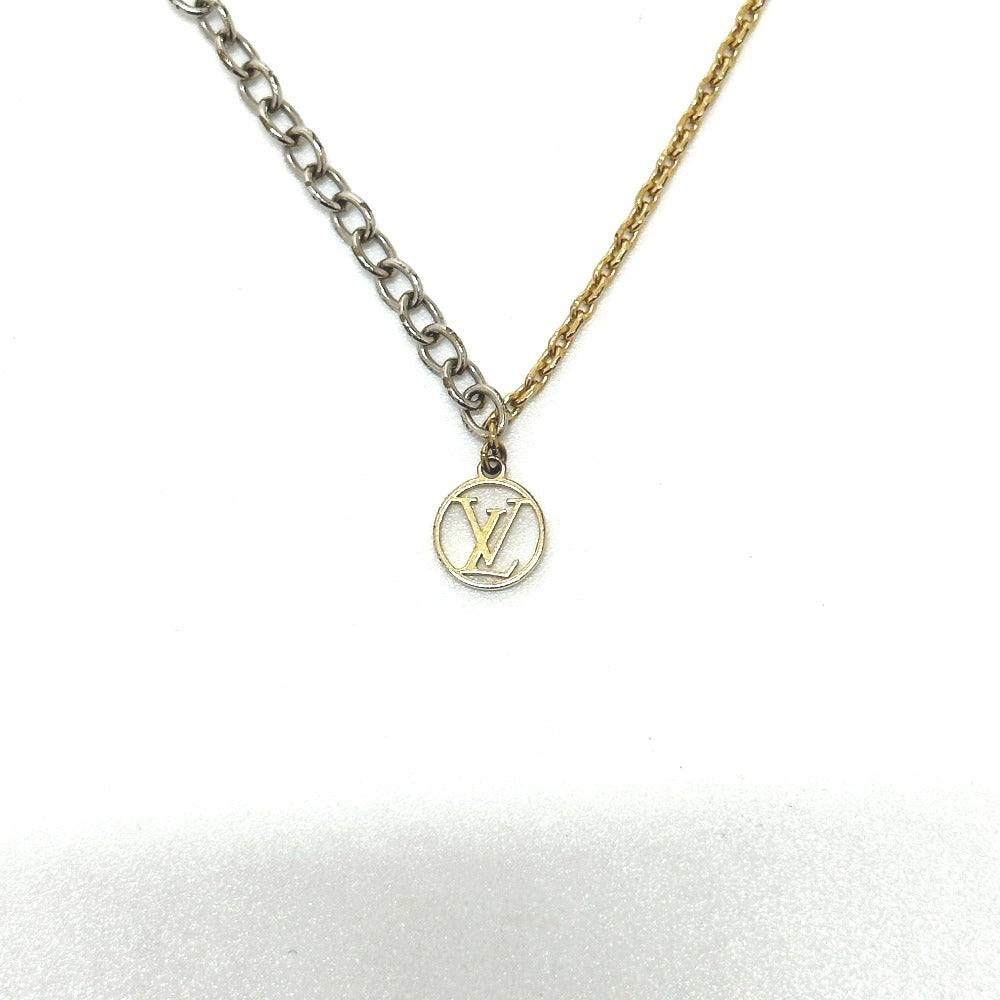 LOUIS VUITTON Necklace M68074 metal gold Necklace Logomania