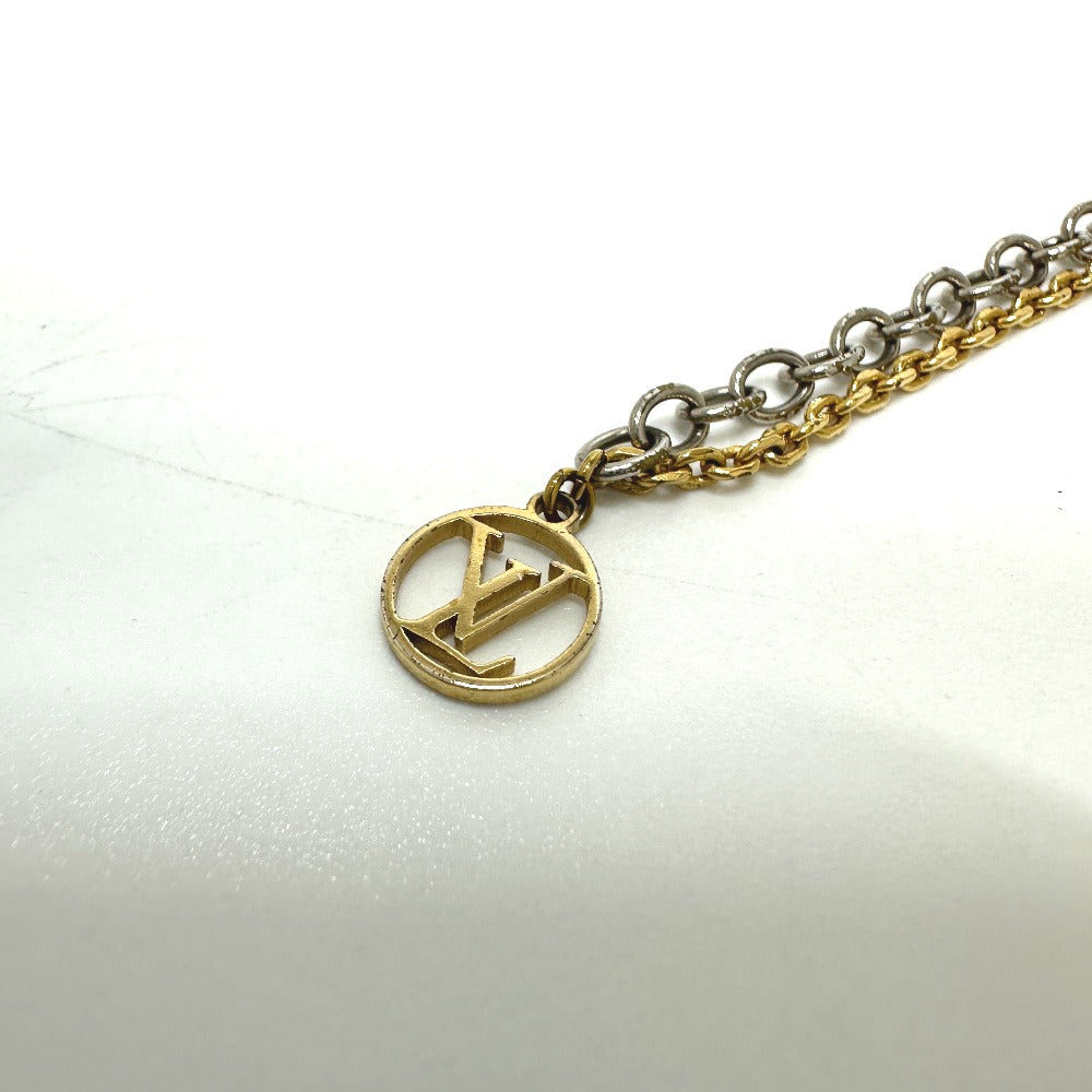 LOUIS VUITTON Necklace M68074 metal gold Necklace Logomania