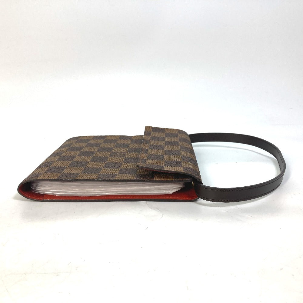 LOUIS VUITTON Handbag M99074 Damier canvas Brown Damier CD case DVD case pouch