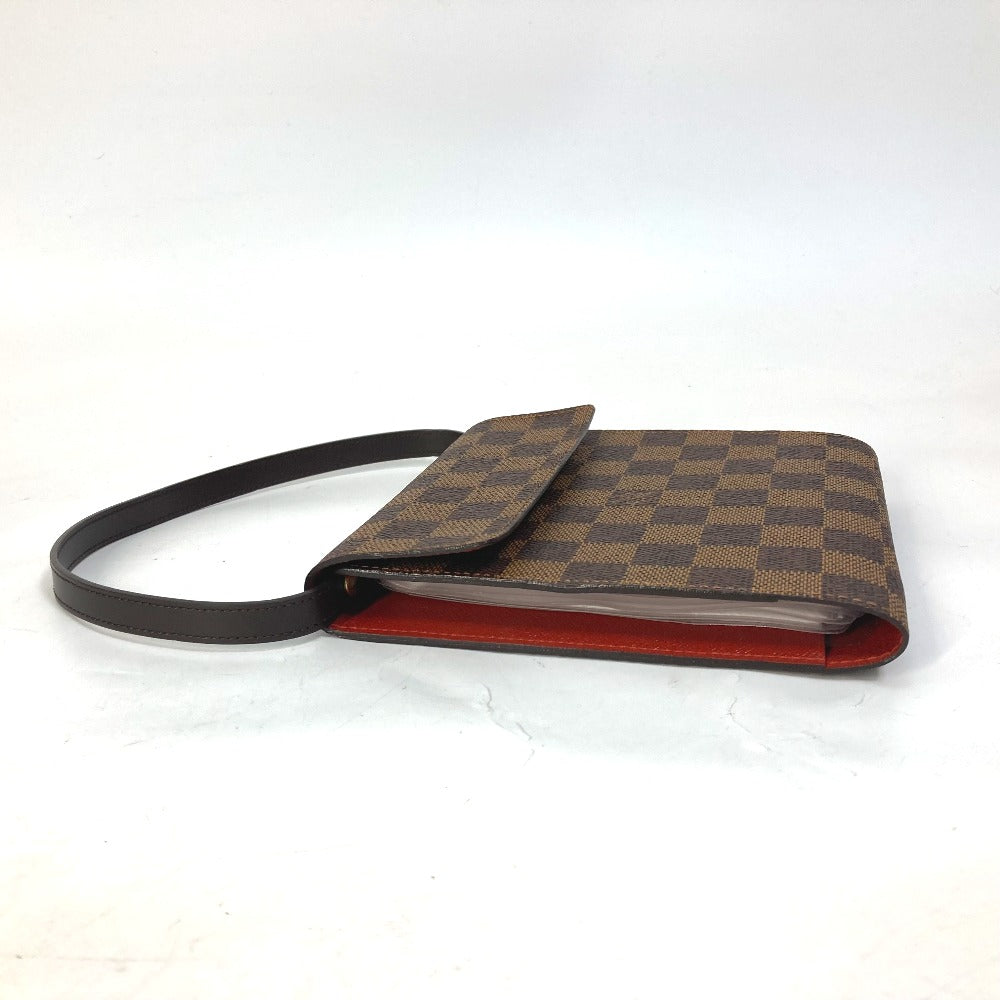 LOUIS VUITTON Handbag M99074 Damier canvas Brown Damier CD case DVD case pouch
