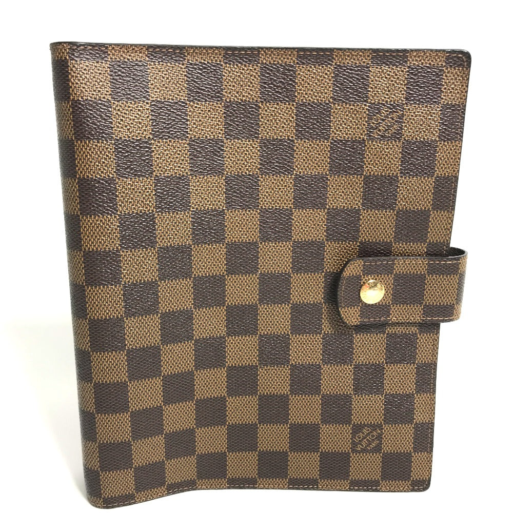 LOUIS VUITTON Notebook cover R20107 Damier canvas Brown Damier Agenda GM Women