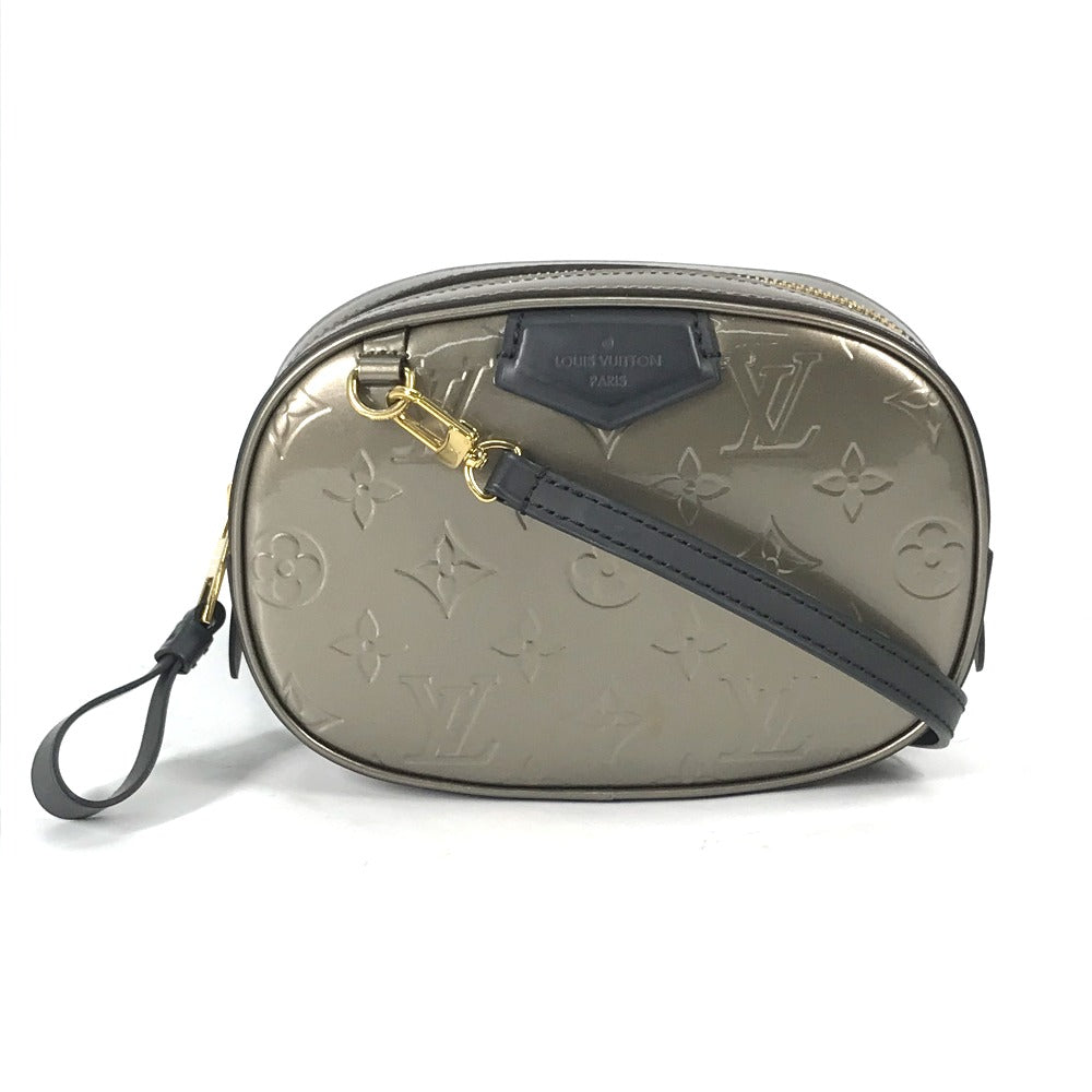 LOUIS VUITTON Shoulder Bag M90510 Monogram Vernis gray Monogram Vernis Belt bag Sling bag Women