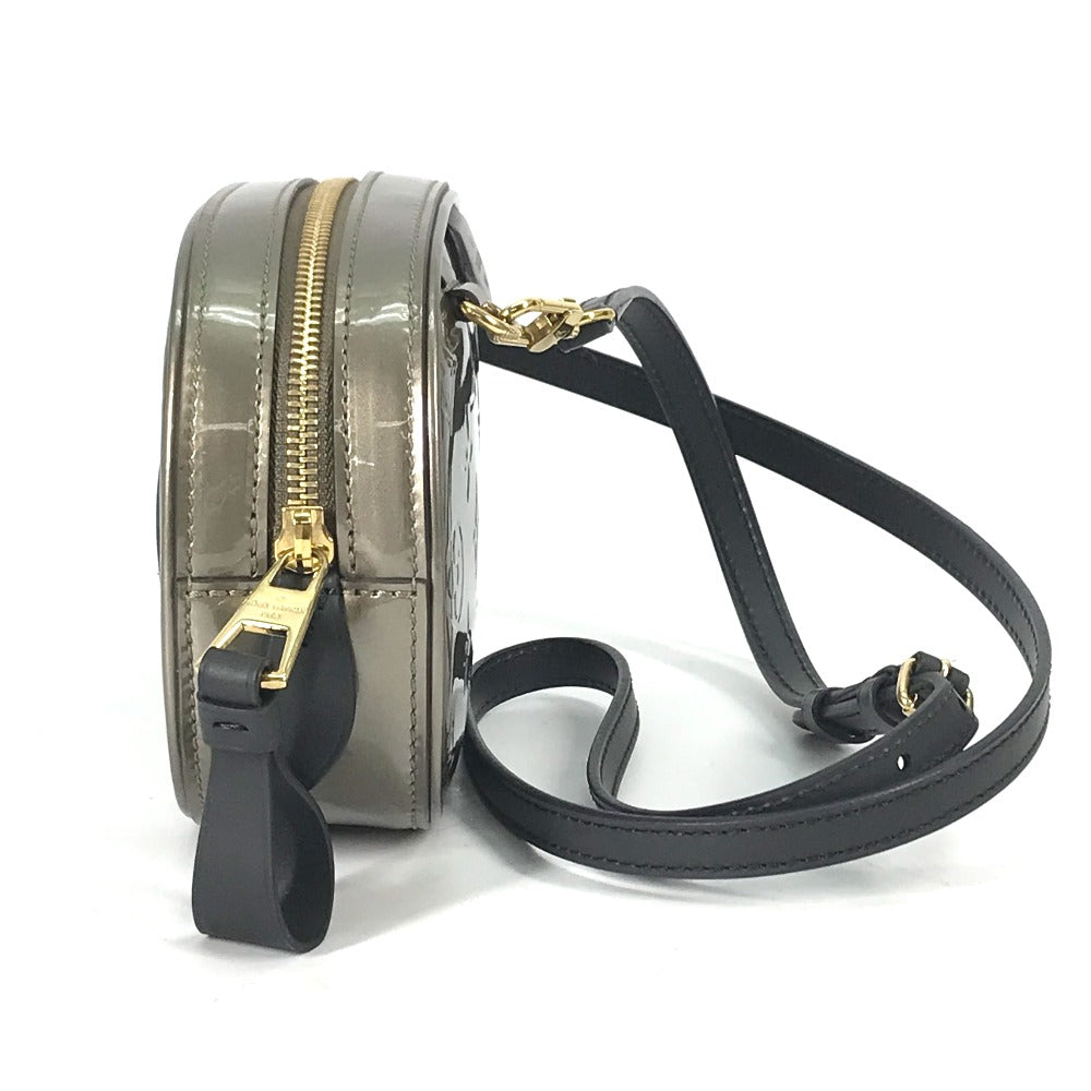 LOUIS VUITTON Shoulder Bag M90510 Monogram Vernis gray Monogram Vernis Belt bag Sling bag Women