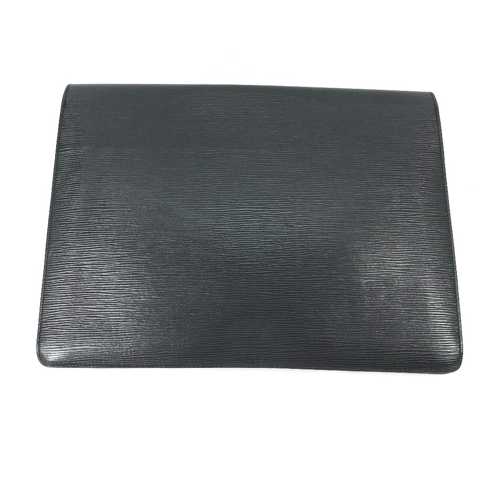 LOUIS VUITTON Clutch bag âl54452 Epi Leather black Epi Porto Document Case mens