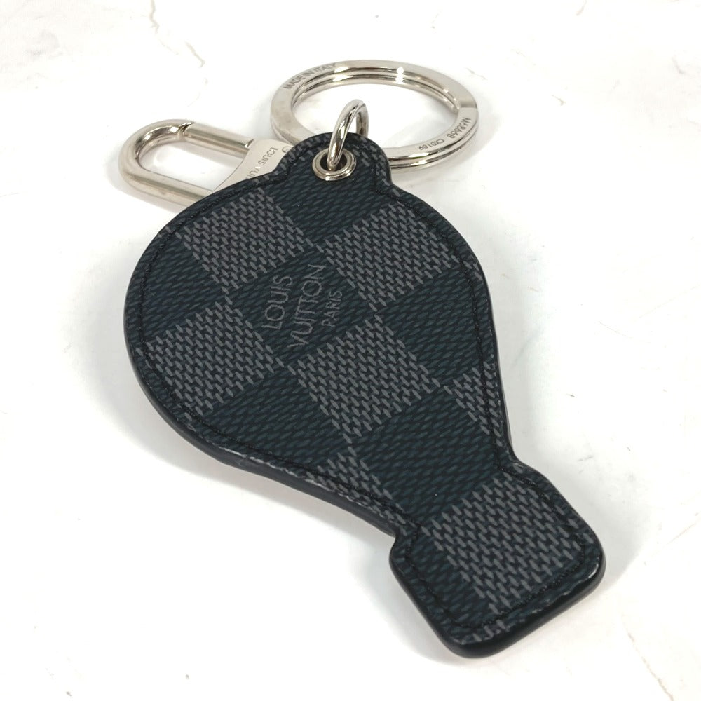 LOUIS VUITTON key ring 	M68668 leather Brown Damier Grafitte Porto Cres Ilustre Balloon mens