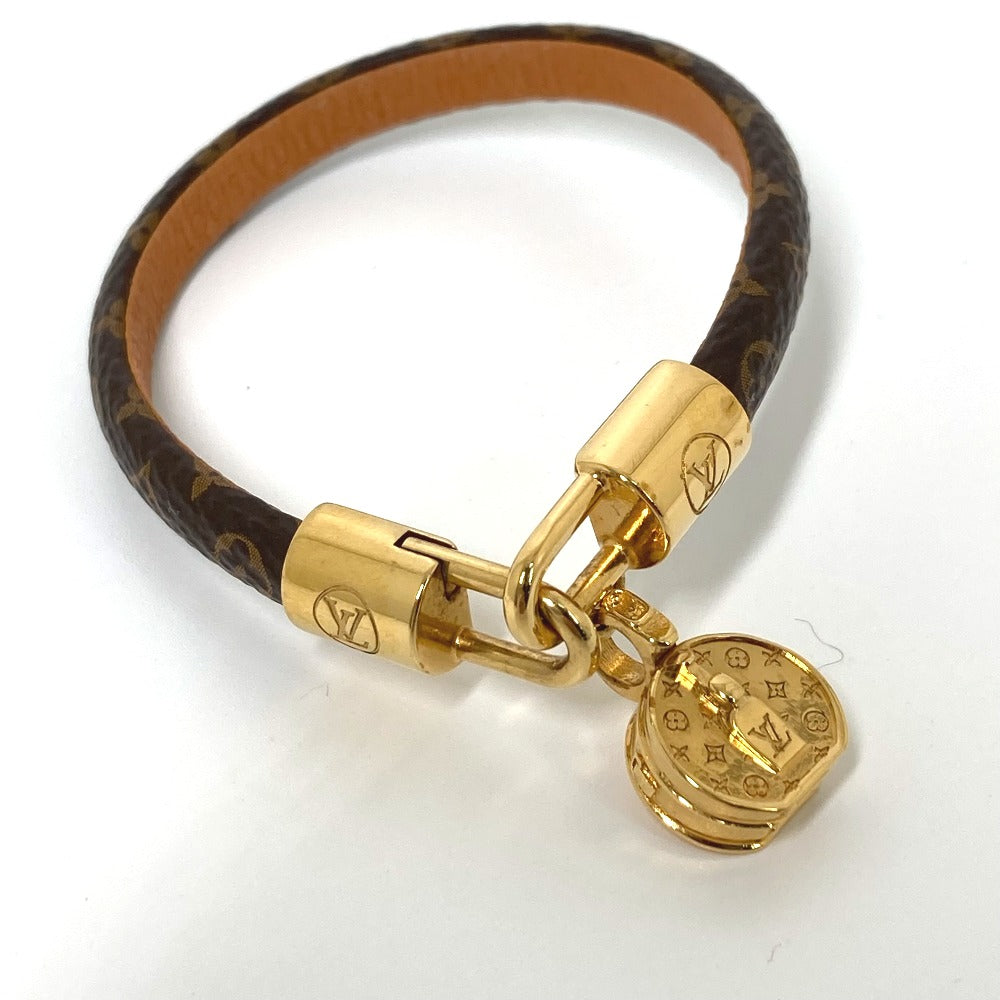 LOUIS VUITTON bracelet M6442F Monogram canvas Brown Monogram Bracelet LV Tribute 17