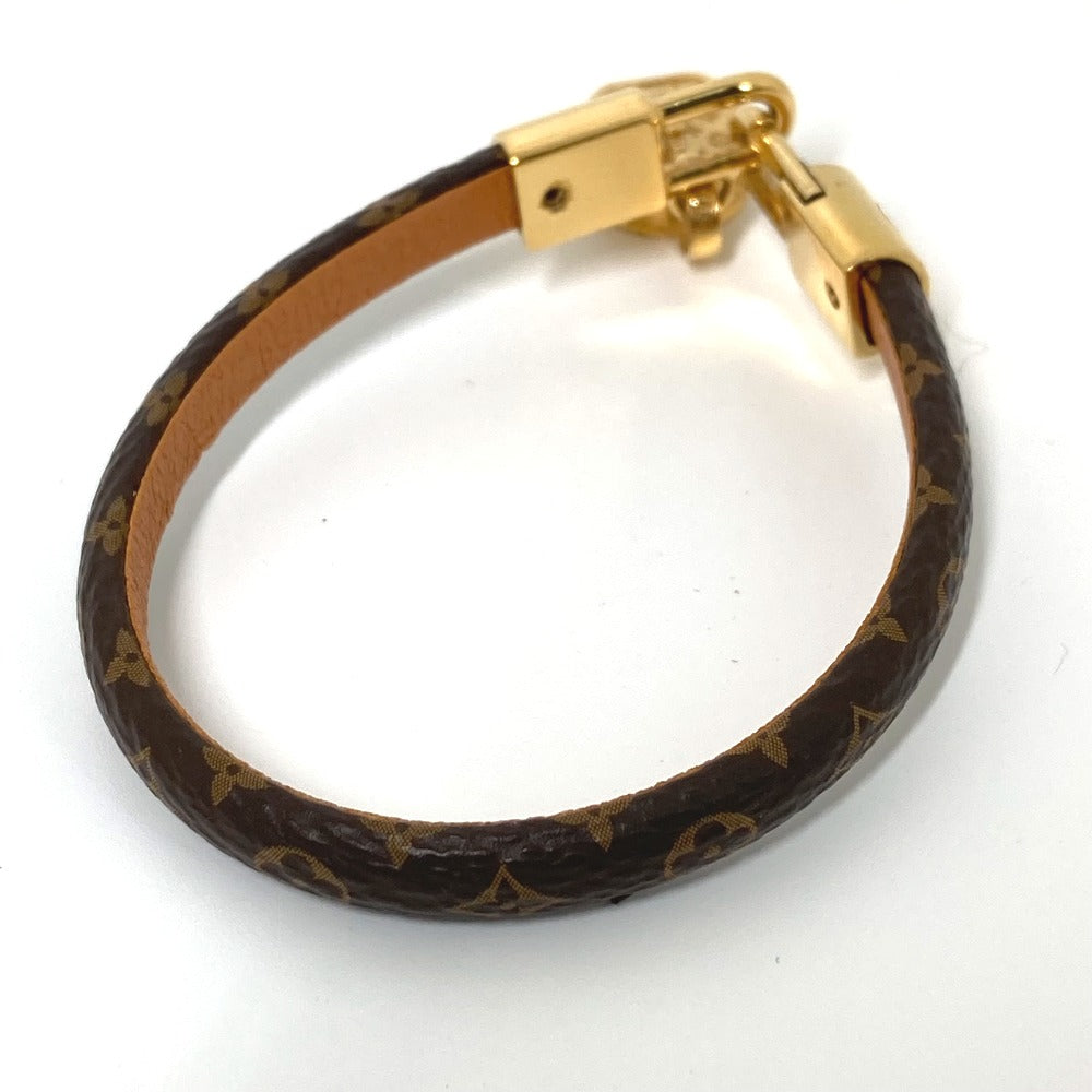 LOUIS VUITTON bracelet M6442F Monogram canvas Brown Monogram Bracelet LV Tribute 17
