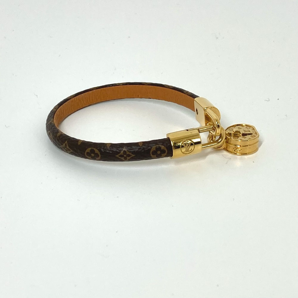 LOUIS VUITTON bracelet M6442F Monogram canvas Brown Monogram Bracelet LV Tribute 17