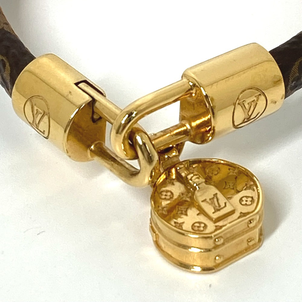 LOUIS VUITTON bracelet M6442F Monogram canvas Brown Monogram Bracelet LV Tribute 17